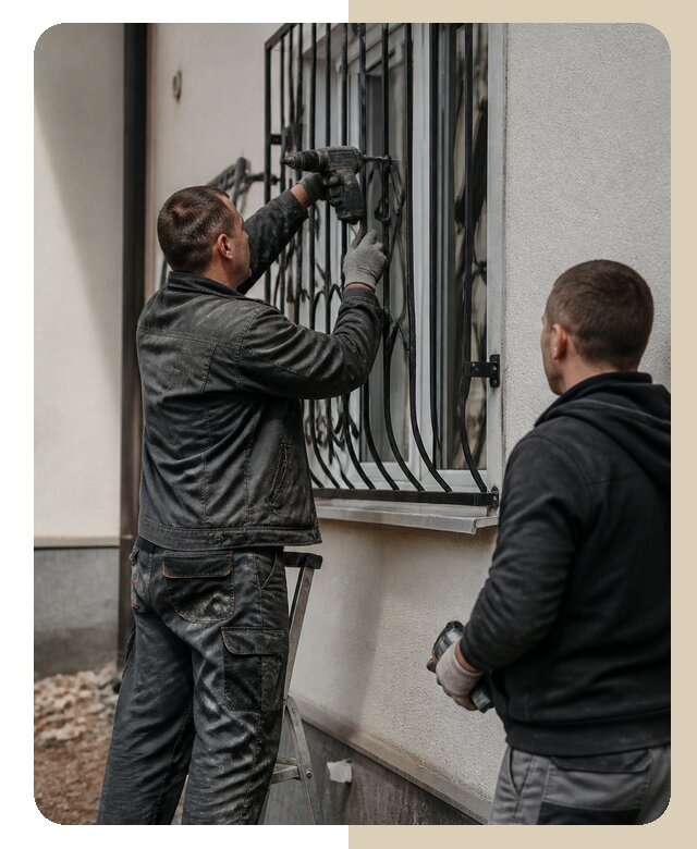 Установка наружных решеток в Каспийске от 4989 р. | ДвериЛегко-Ксп